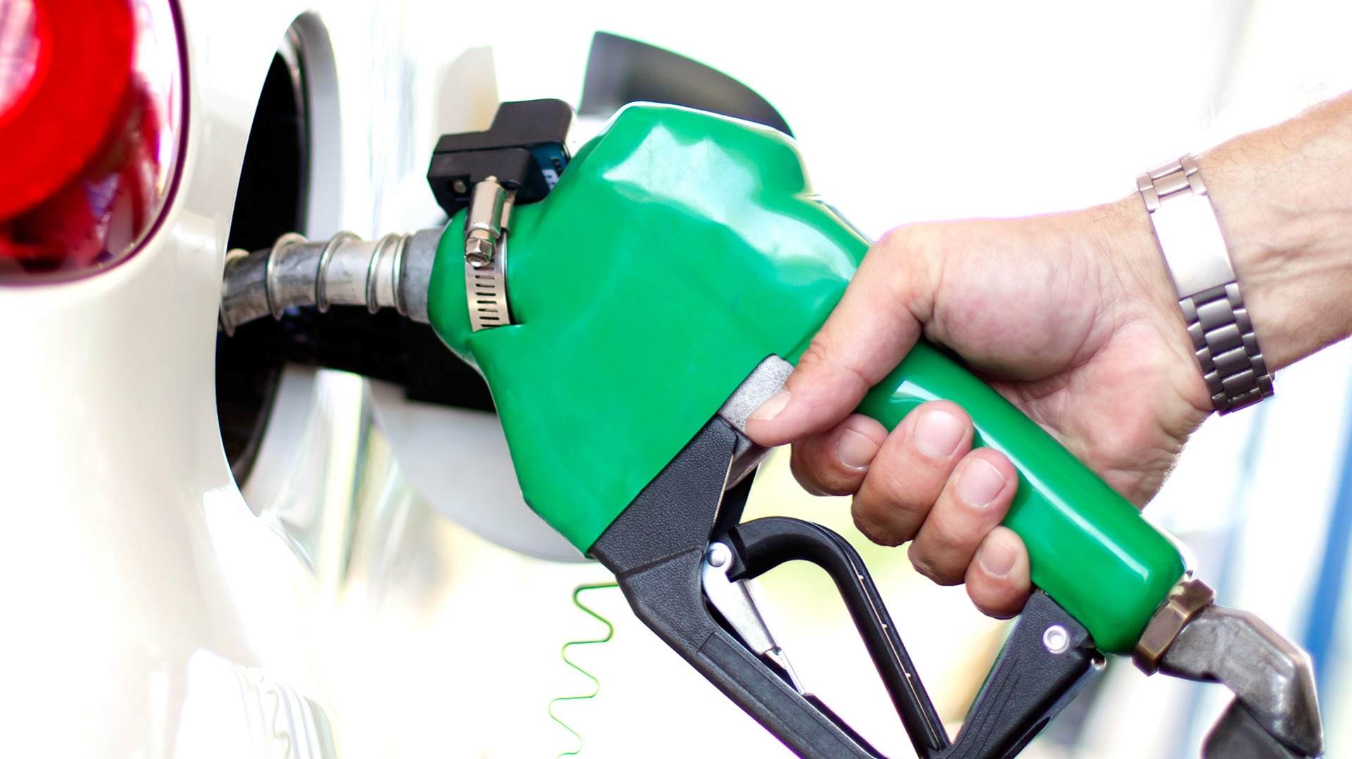 Petrol at the pump in the UK