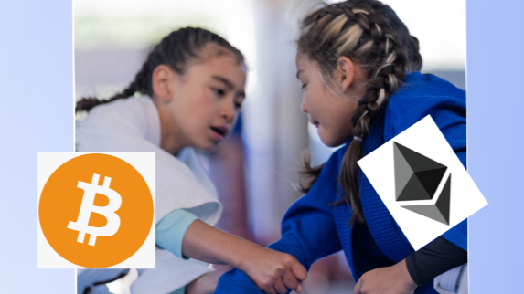 Bitcoin v Ethereum