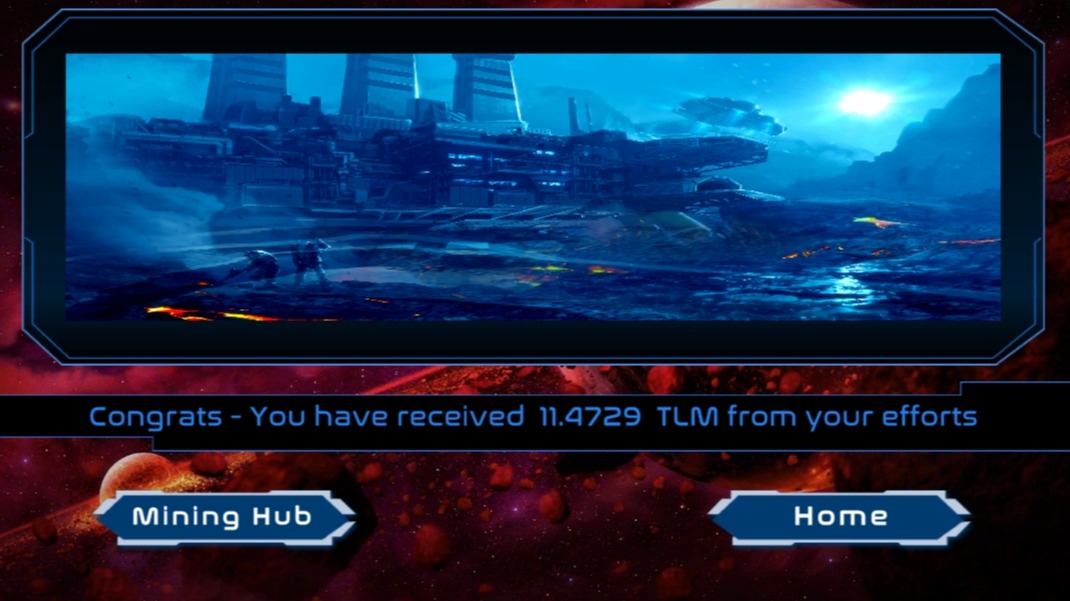 Screencap from AlienWorlds. 4/17/2021.