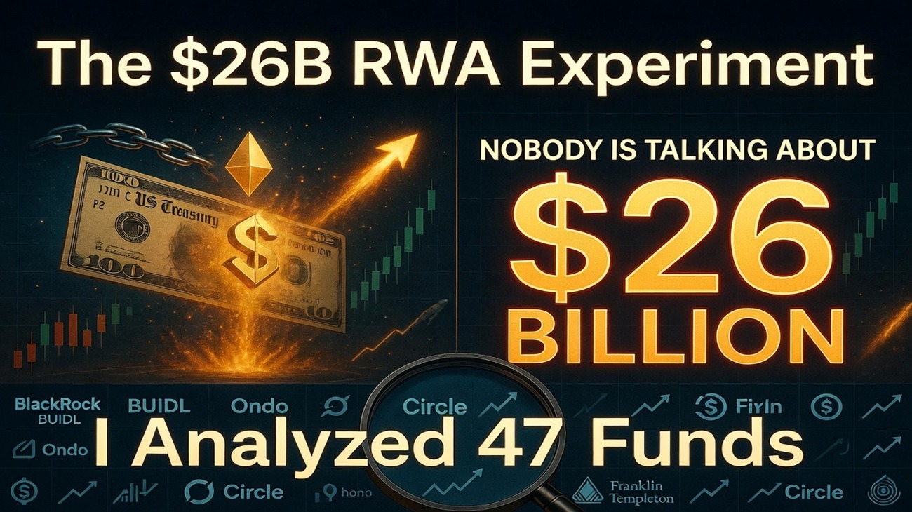 I analyzed 47 tokenized treasury funds to expose where $26 billion in smart money is really hiding. The RWA truth is wild.