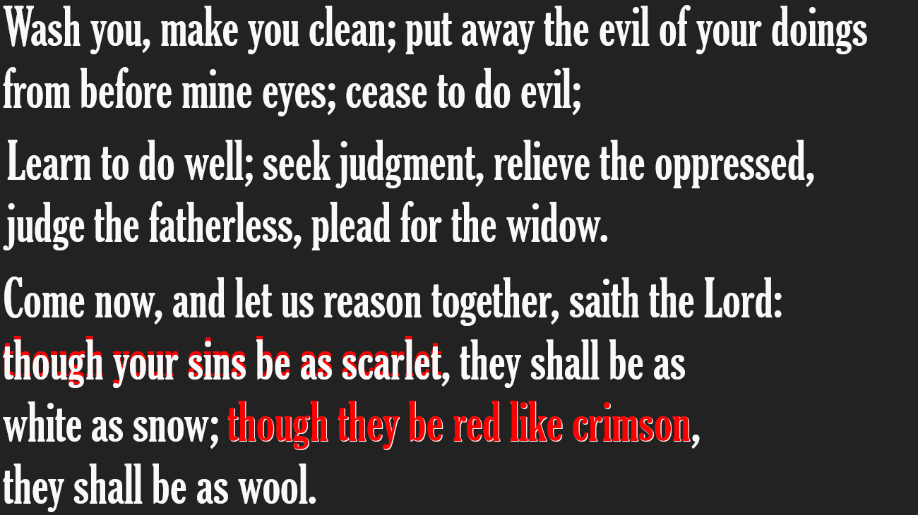 Isaiah 1