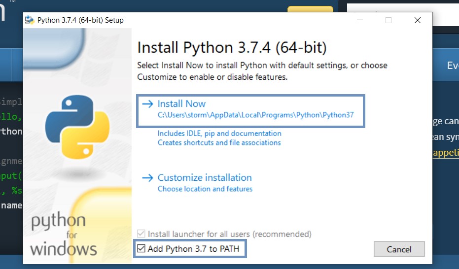 Getting Started with Python and the environment setup