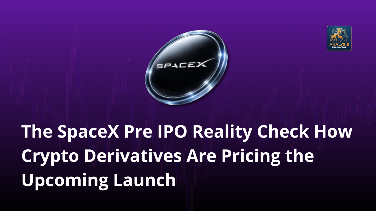 A critical analysis of SpaceX's pre IPO stock price movements in the crypto derivatives market.