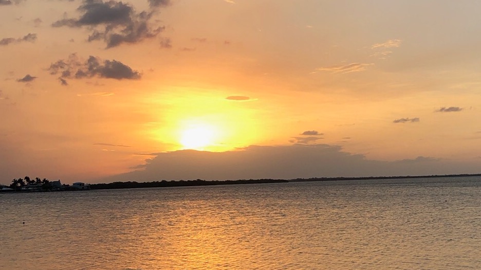 Sunset over Cape Coral