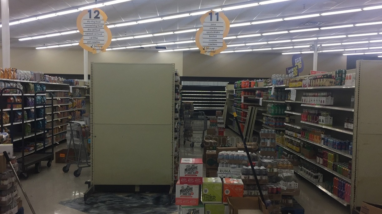 Grocery aisles at Stable 2 Table From Wholesome Shopper Market
