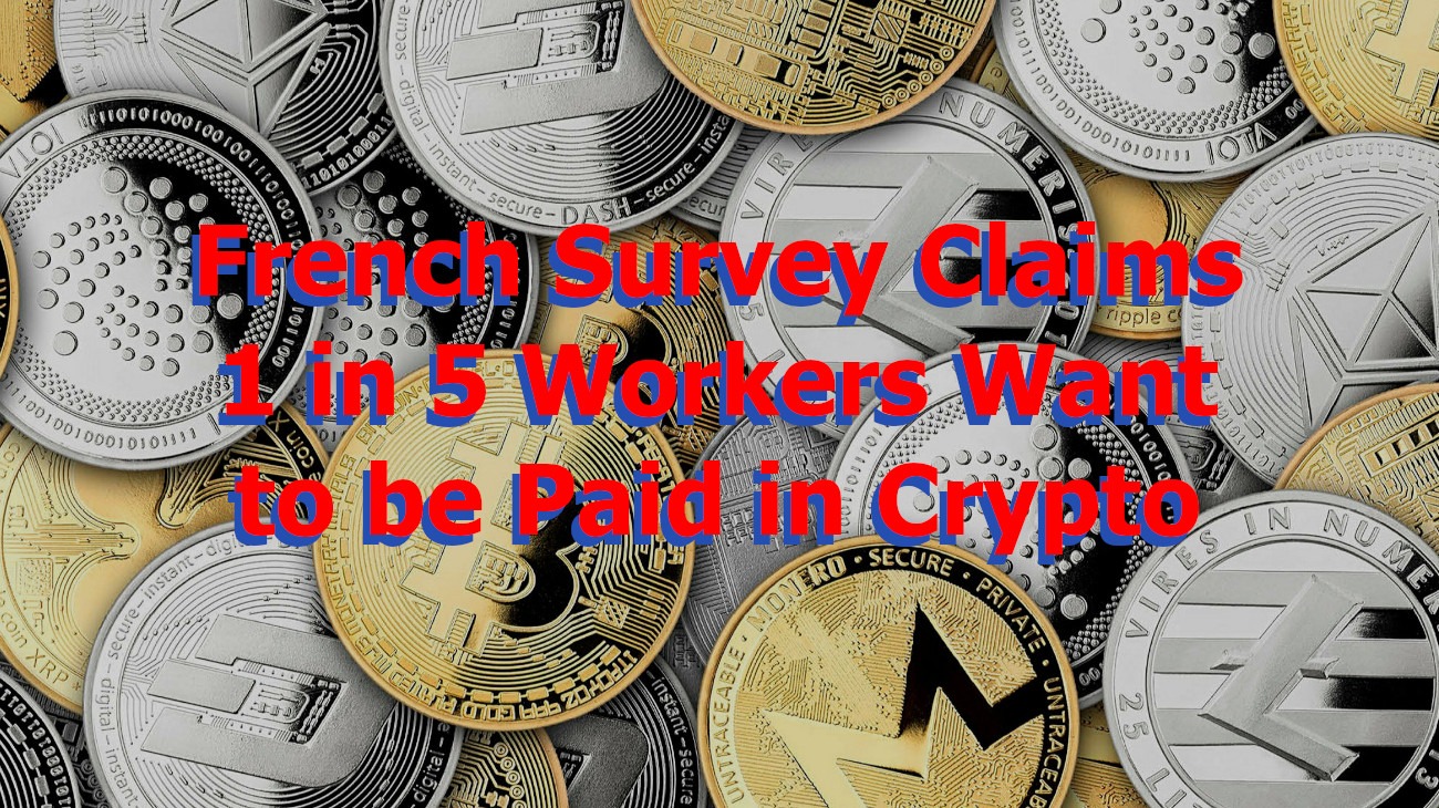French Survey Claims 1 in 5 Workers Want to be Paid in Crypto