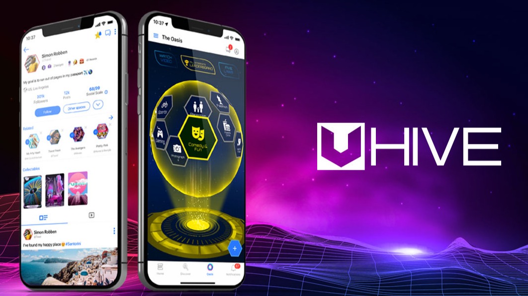 uHive Metaverse promo banner