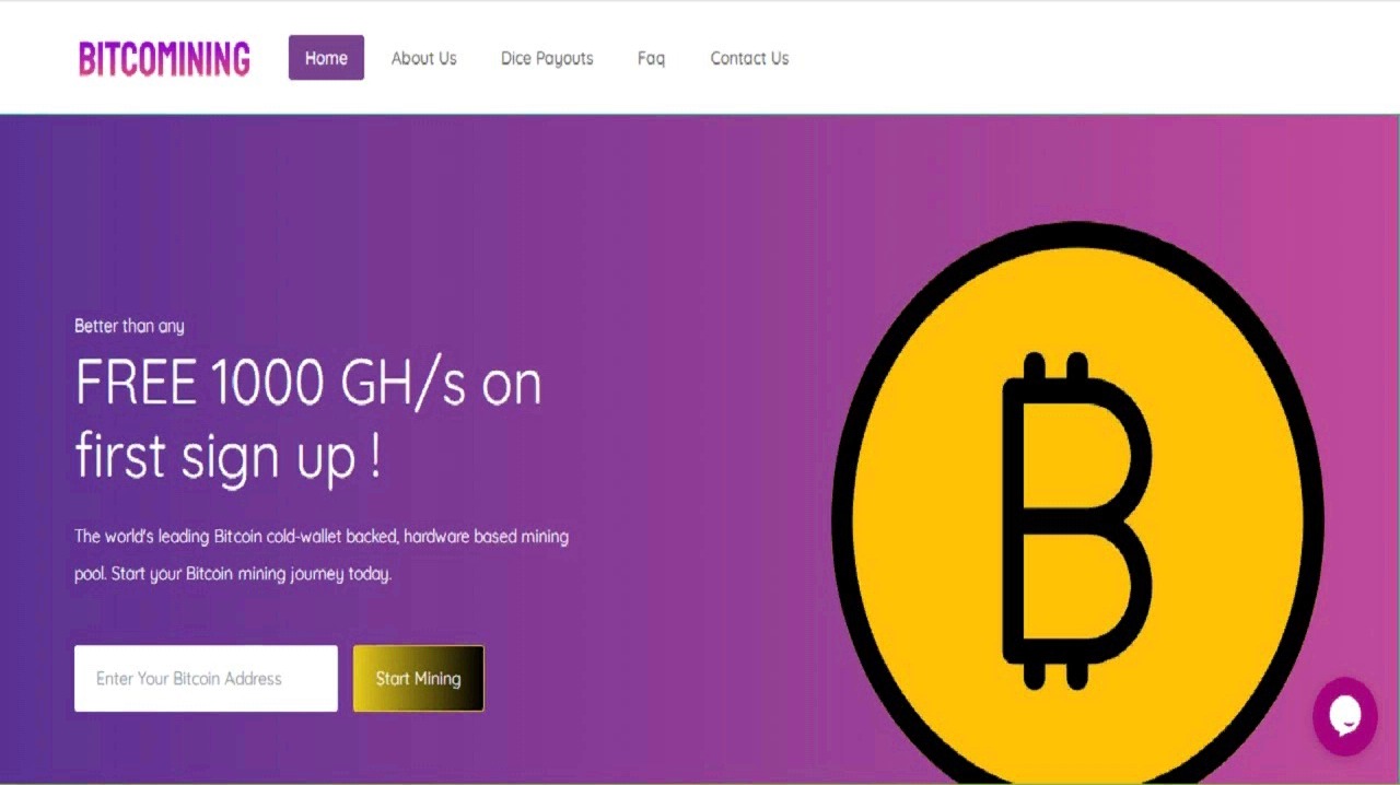 Bitcomining bonus 1000gh/s