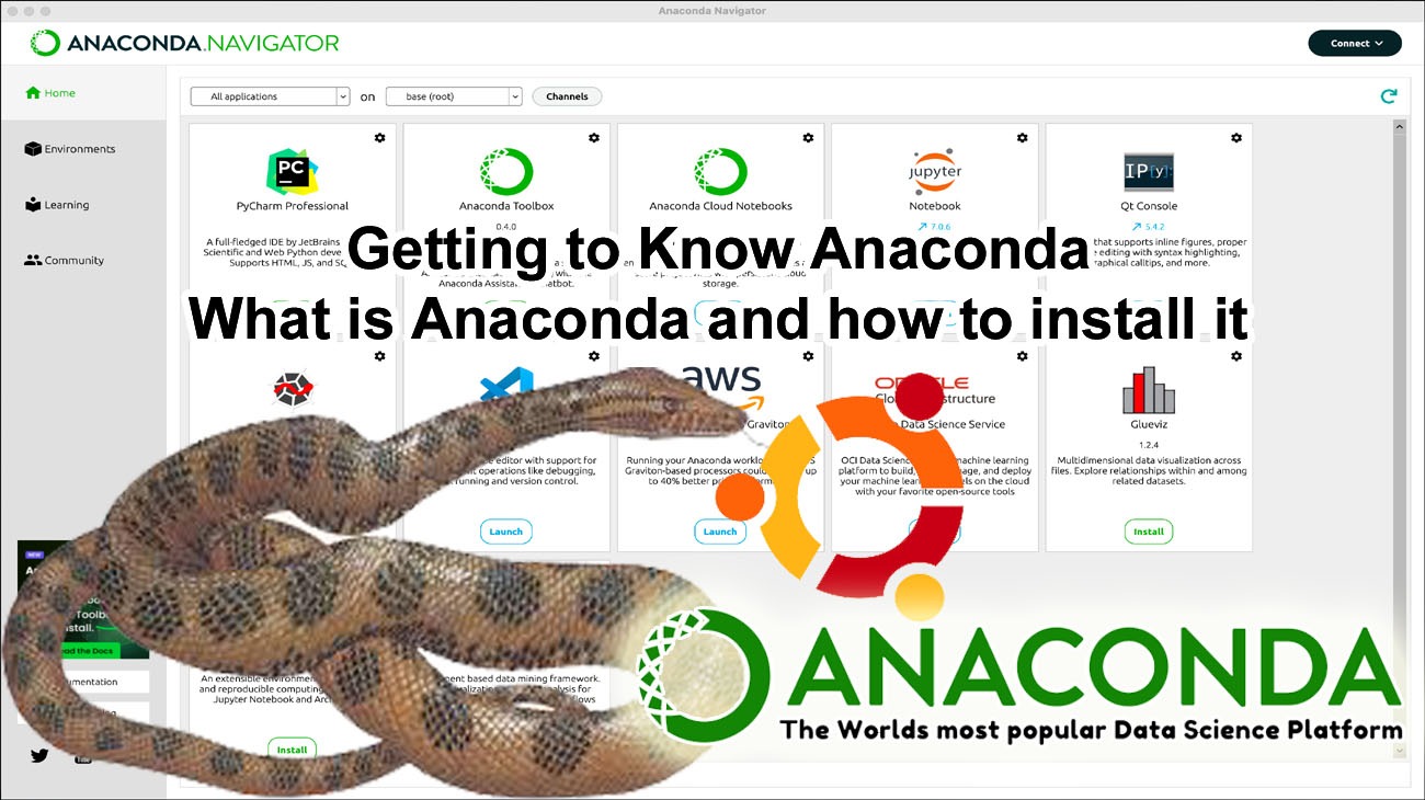 Getting to Know Anaconda - What is Anaconda and how to install it on Ubuntu