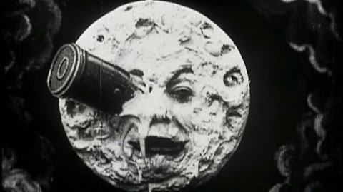 Image from Le Voyage Dans la Lun (A Trip to the Moon) by Georges Méliès (1902)