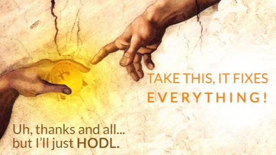 Cursed are the whale HODLERS, for their greed will cost Bitcoin the world.