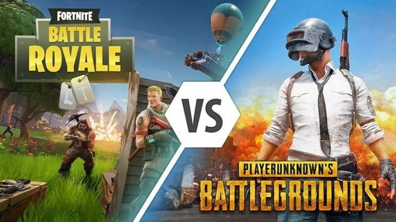 Fortnite versus PUBG