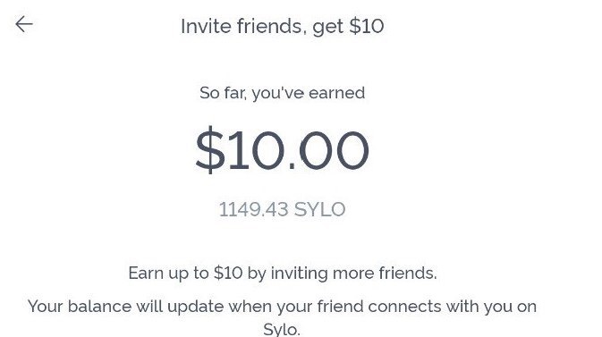 Sylo wallet app