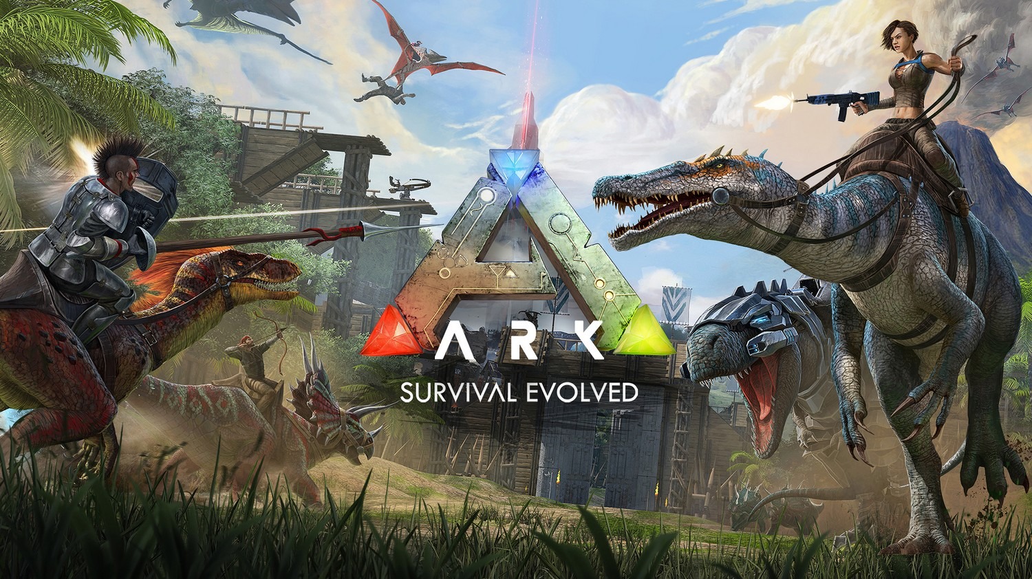 Coverimage of the video game "ARK: Survival Evolved"