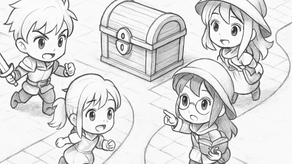 2 paths one treasure