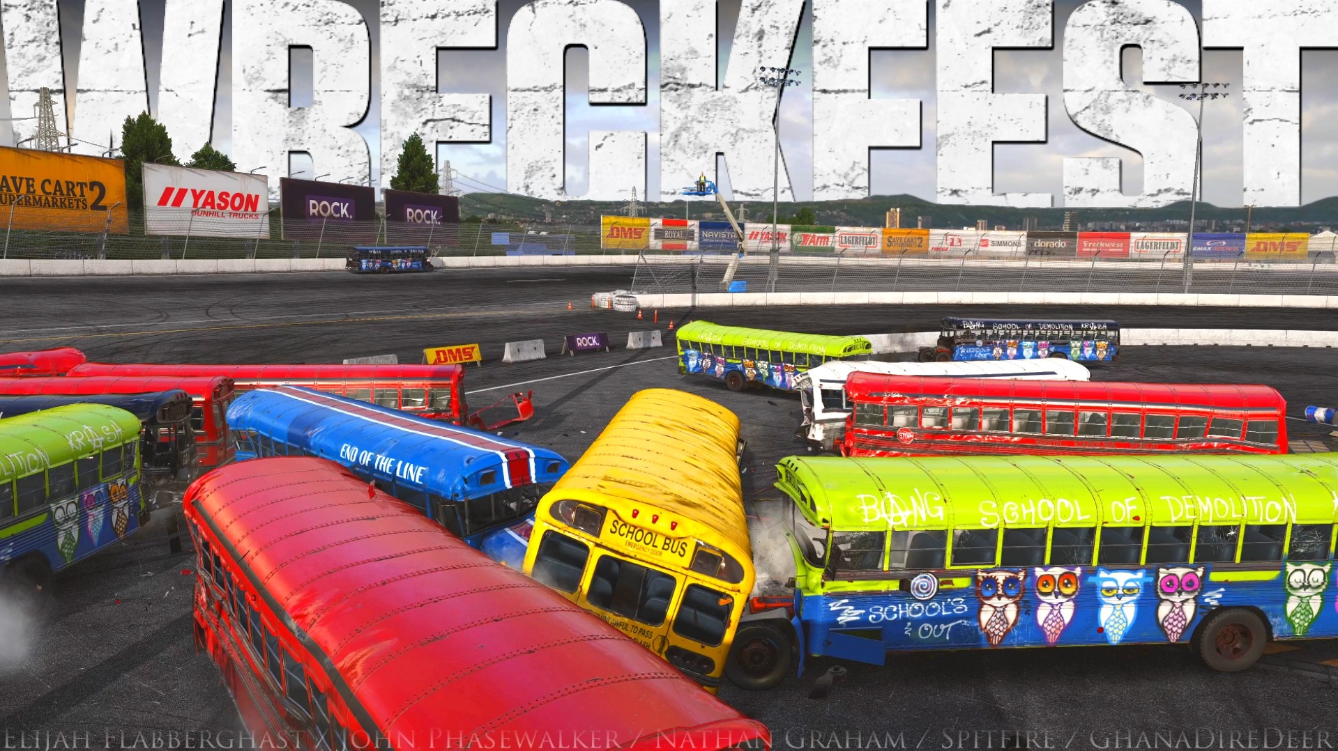 Diesel &amp; Destruction - Wreckfest - Thumbnail - Nathan Graham