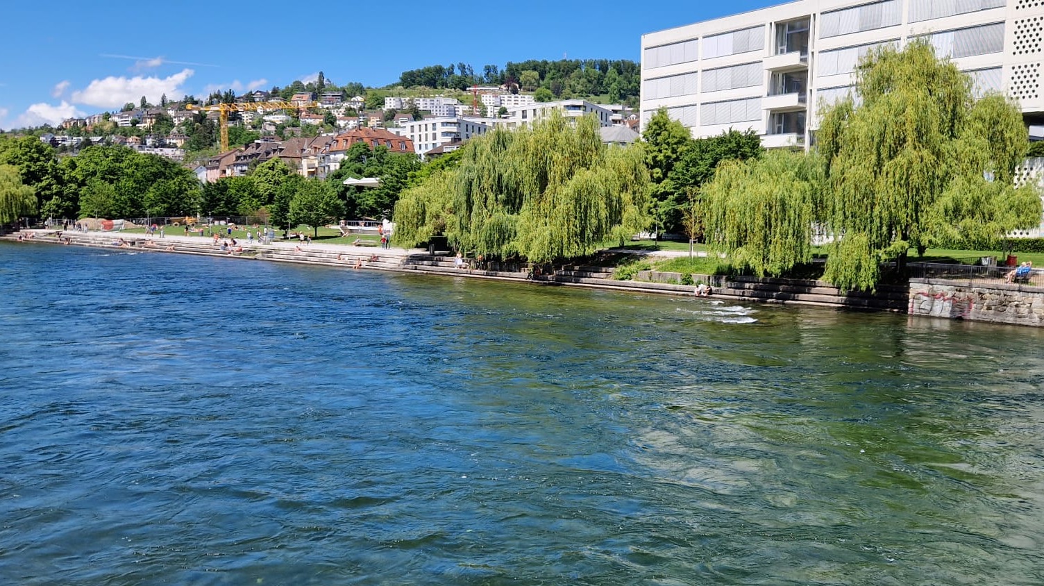 Limmat River on a Sunny day