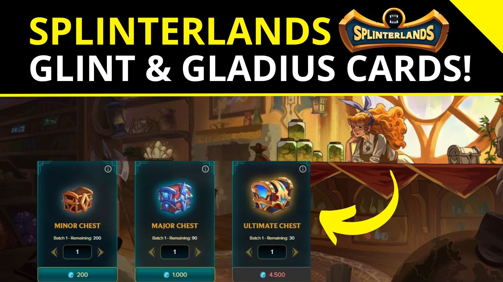 Splinterlands Glint and Gladius Cards