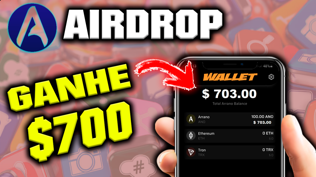 arrano network airdrop - 100 tokens ANO