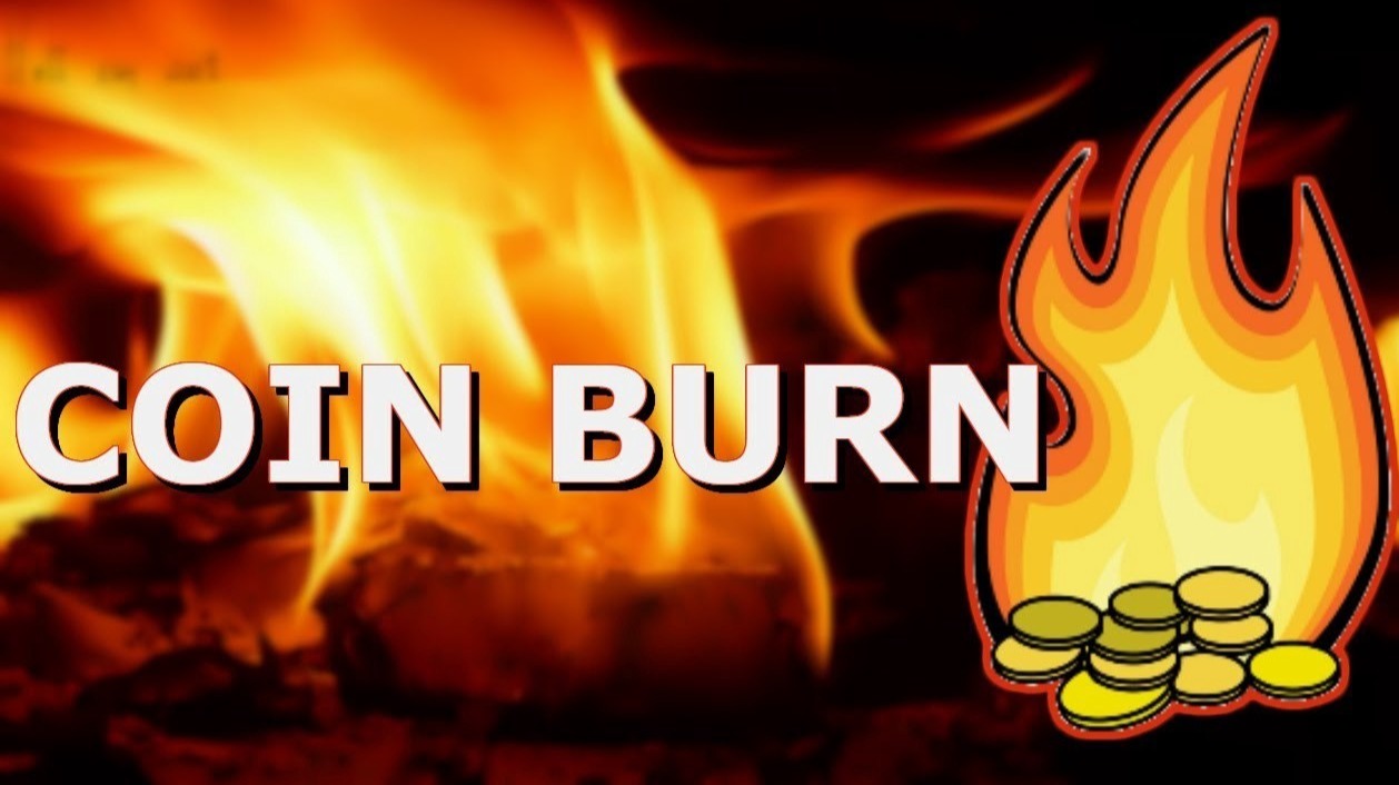 burning coins