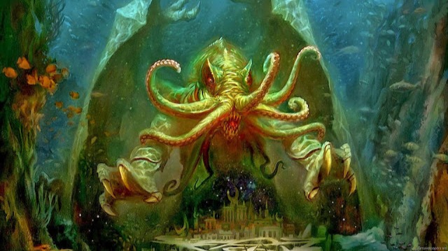 Cthulhu: https://2.bp.blogspot.com/-5k_93sbZzvM/UqGo9R3wEOI/AAAAAAAA0qk/pxluQTOeX7U/s640/130082.jpg