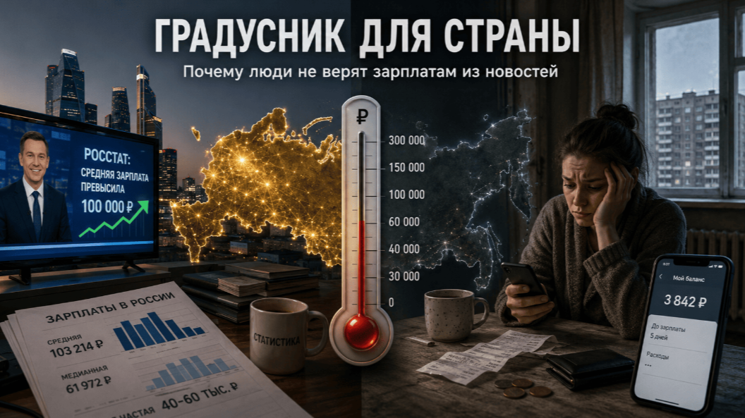 The average salary in Russia