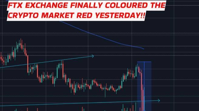 FTX Exchange finally painted the crypto market Red yesterday!!