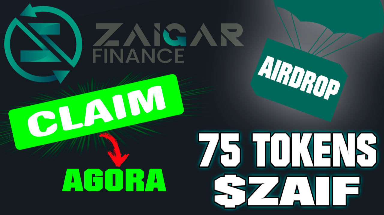 ZAIGAR FINANCE DEX AIRDROP 75 ZAIF