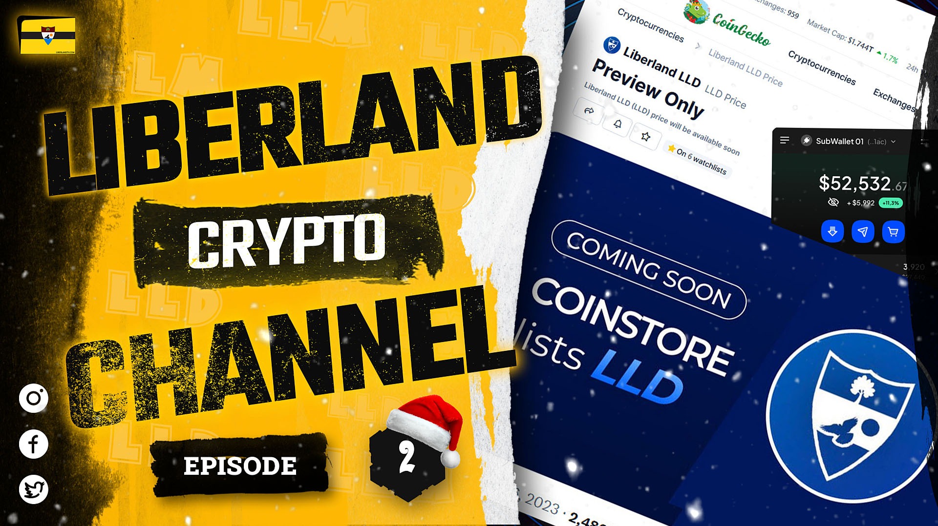 Liberland Crypto Channel - Listing SubWallet Coingecko