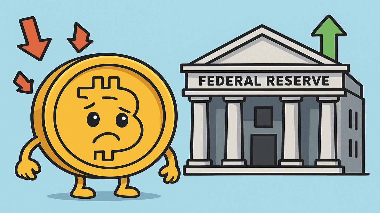 The Fed Just Cut Rates and Bitcoin... Fell? I'm So Confused