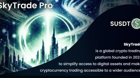 SkyTradePro decentralized finance ecosystem and SUSDT utility token.