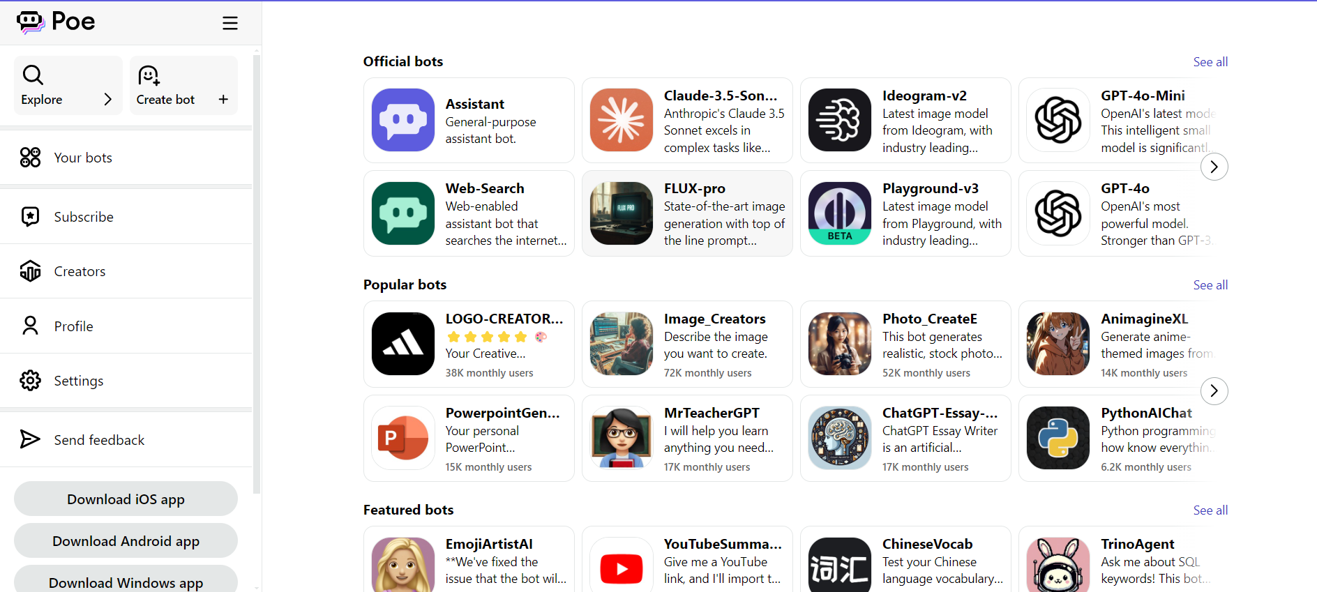 Poe AI: Quora's AI bot Platform for it's Creators
