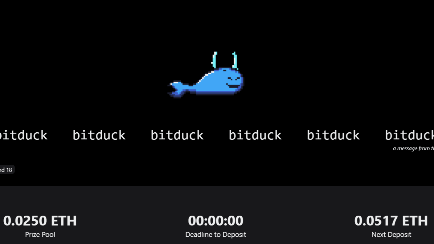 Whale Game winning ETH in an exciting way