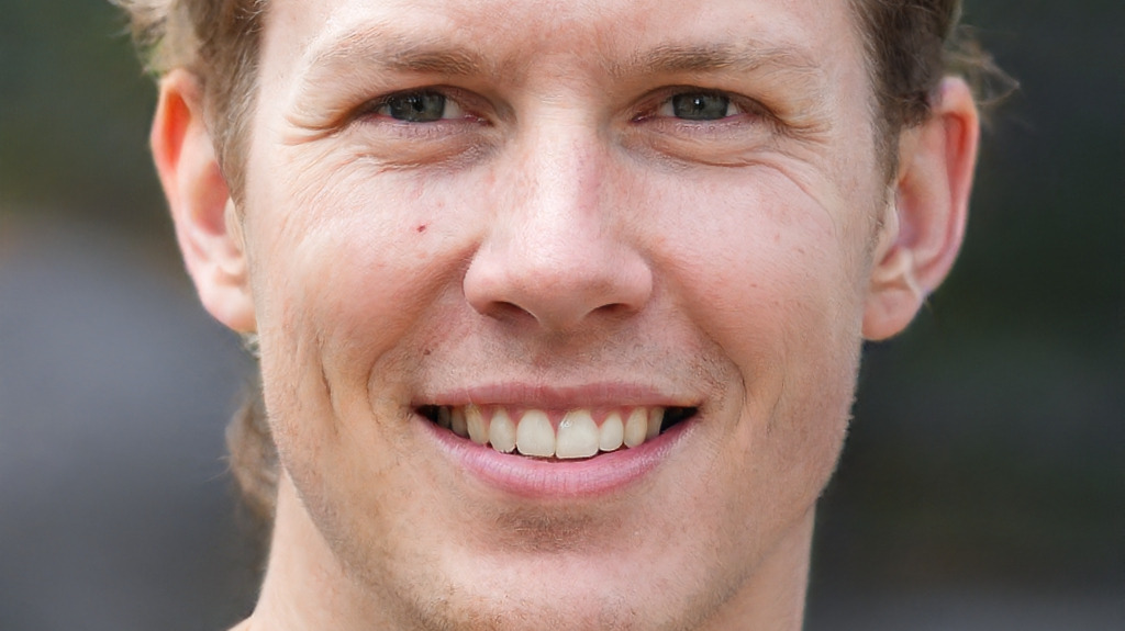 Fake photo of a man, generated by a neural network