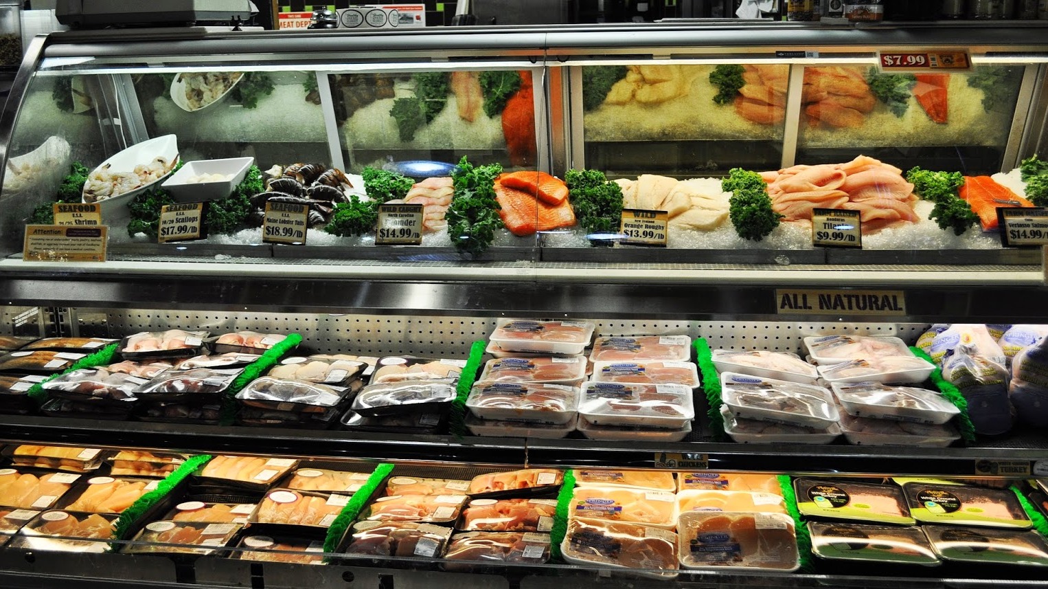 Healthy Shopper Market meat case