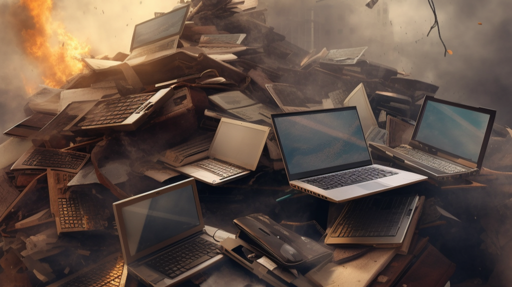 Recyling Old Laptops for Crypto Mining