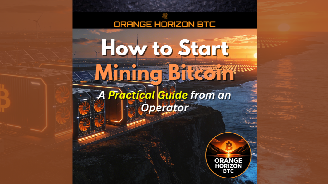 How to Start Mining Bitcoin: A Practical Guide from an Operator