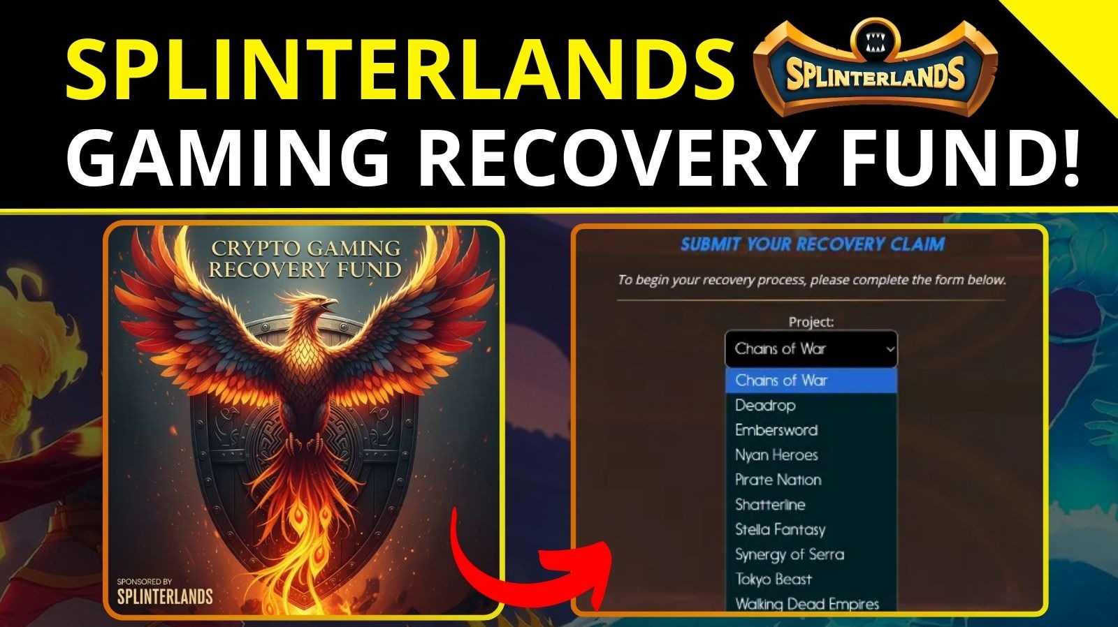 Splinterlands - What’s Crypto Gaming Recovery Fund?