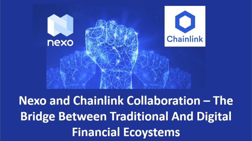 Nexo and Chainlink Collaboration - The Bridge Between Traditional And ...