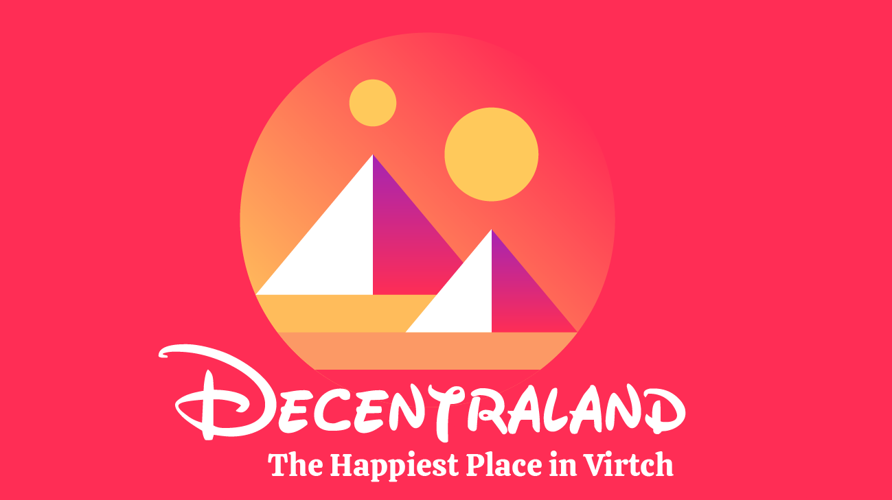 Decentraland MANA logo Disney design