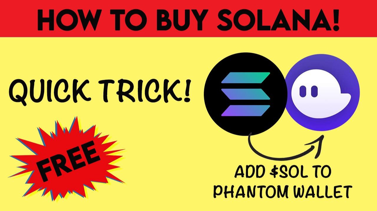 QUICK TRICK TO BUY AND TRANSFER SOLANA