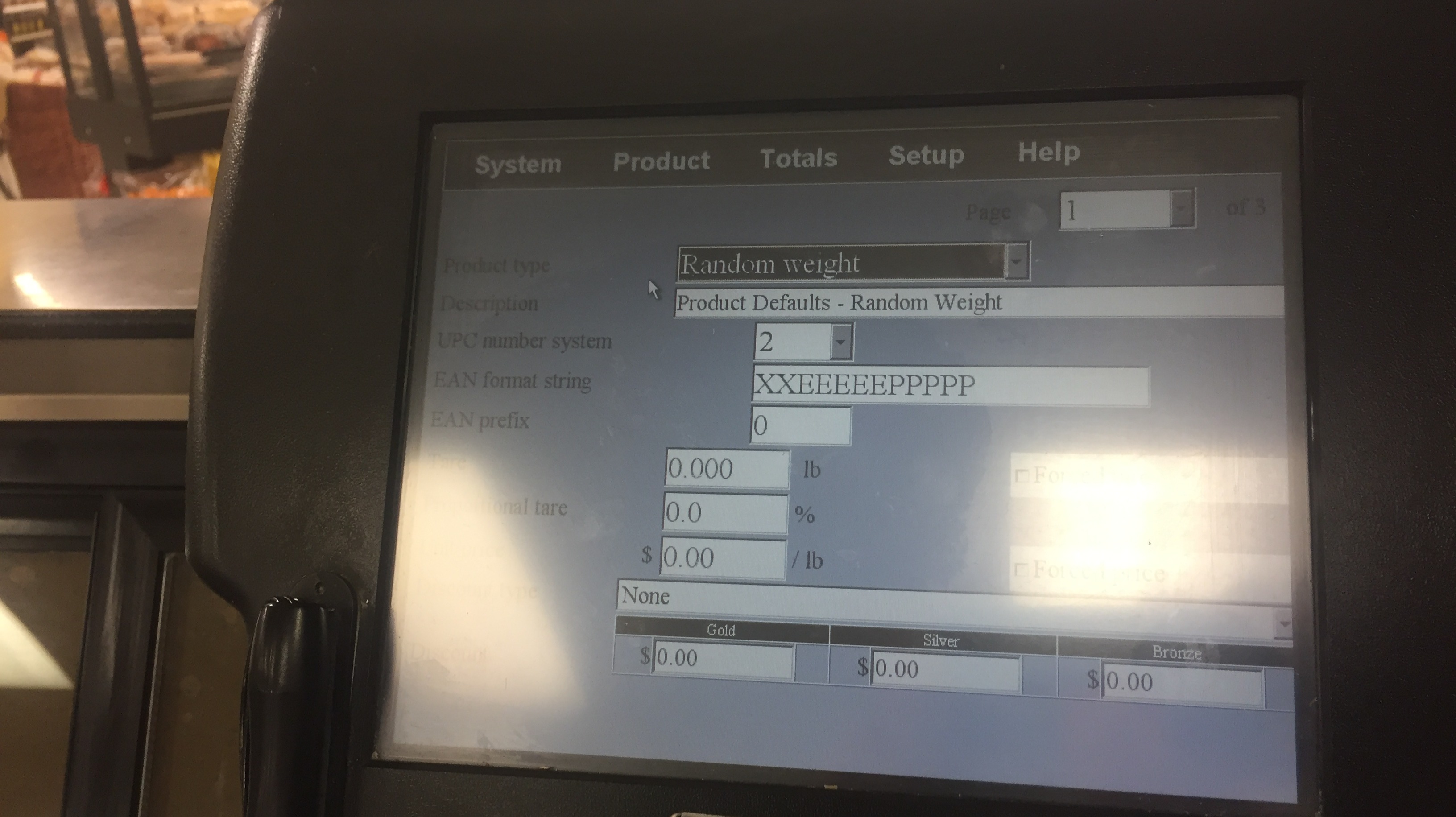 deli scale: site of untold mayhem
