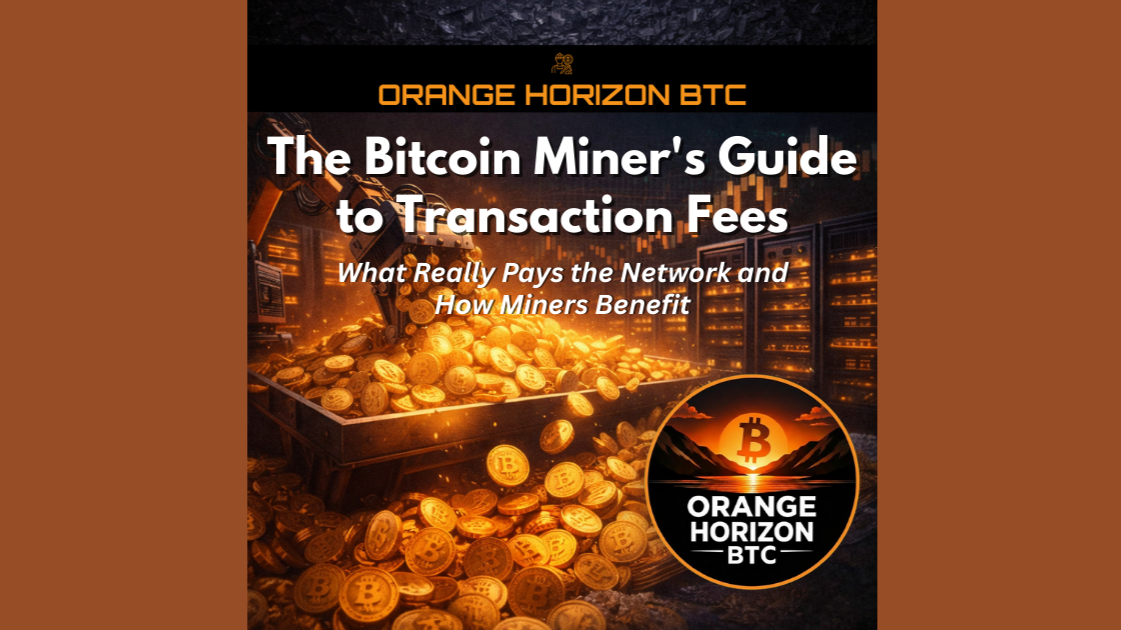 The Bitcoin Miner's Guide to Transaction Fees: What Really Pays the Network and How Miners Benefit