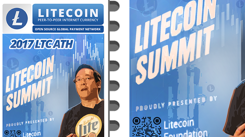 Litecoin Crypto Stamp // From Collection: Crypto Stamps | Now on NFT Showroom - Total Edition(s): 10