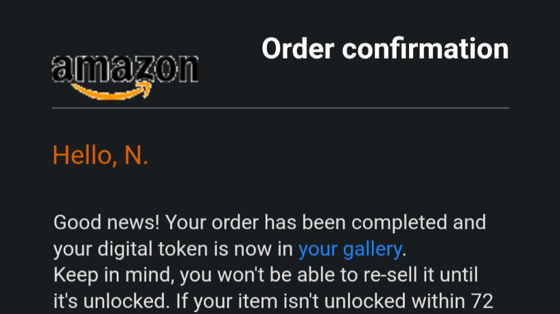 Amazon NFTs