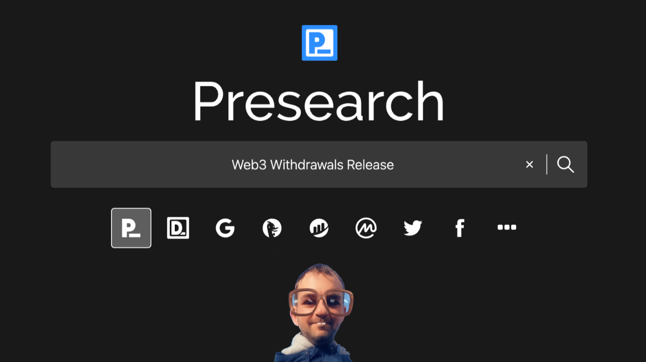 Presearch Is Rolling Out A New Web3 Withdrawal System