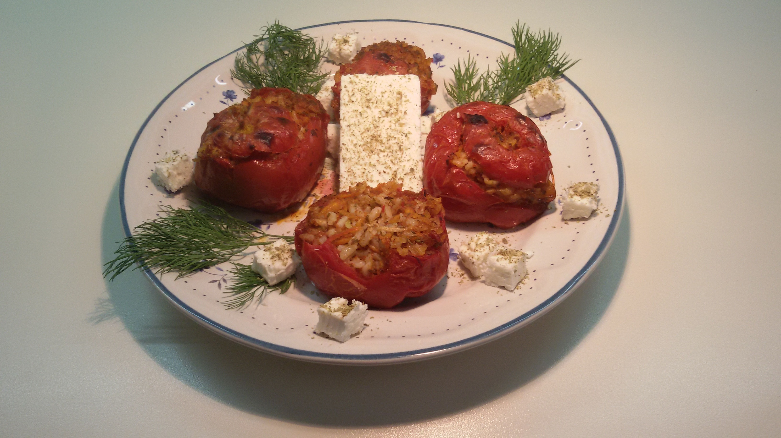 Greece - Recipes - Gemista Ntomates