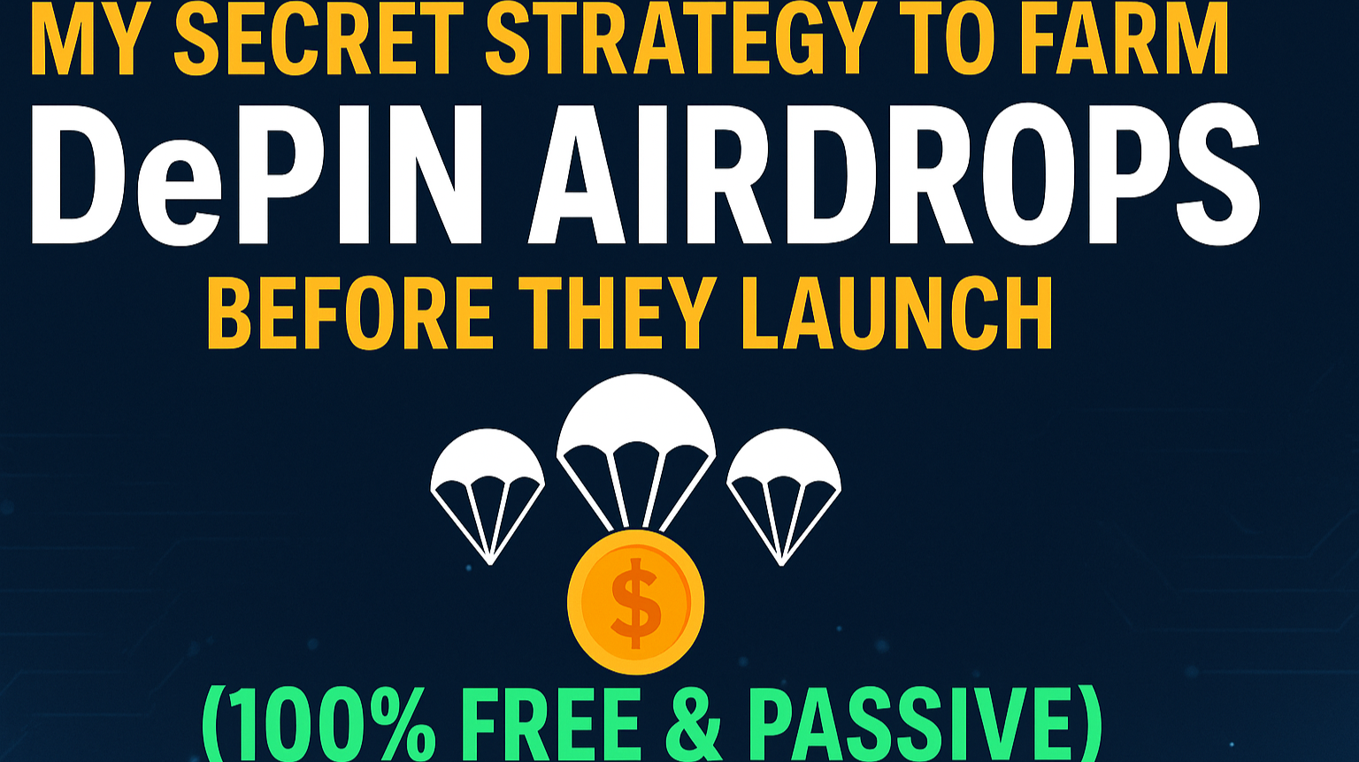 My Strategy to Farm DePIN Airdrops Before They Launch Explained