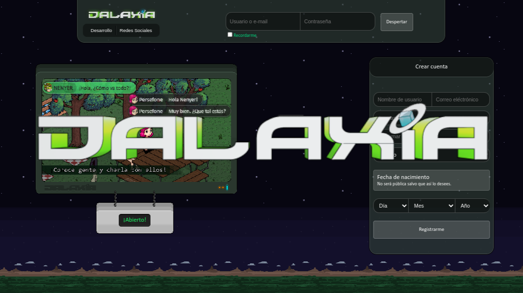 Dalaxia | Aventura, Supervivencia y Exploración