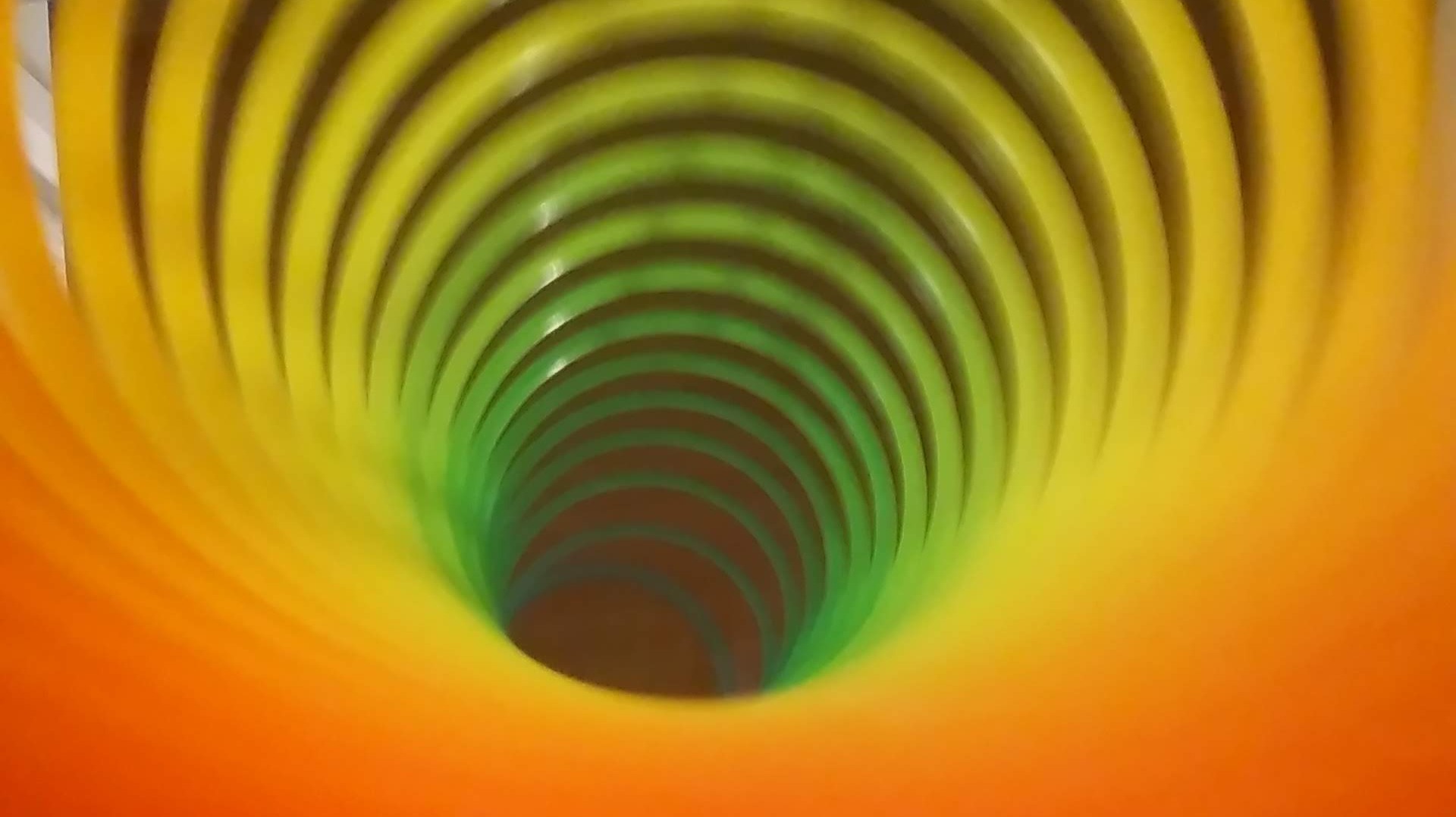 Being Creative With A Colorful Slinky